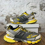Balenciaga Track Runner Yellow White Gray Sz 11 (44) No Box