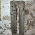 Rick Owens Creatch Dust Cargo Pants Sz S