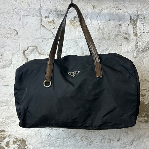 Prada Nylon Boston Bag