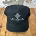Chrome Hearts Printed Cross Black Trucker Hat