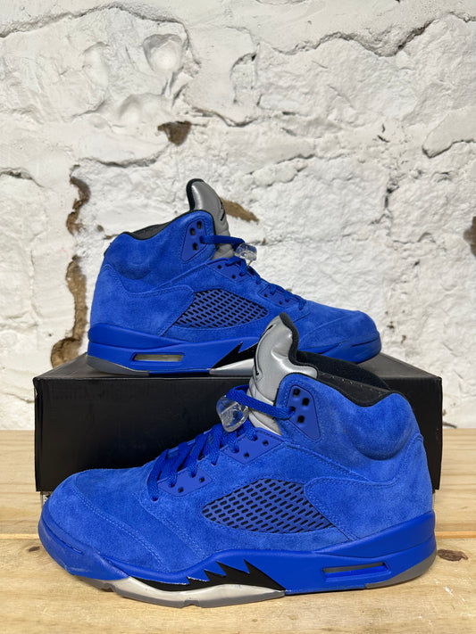 Air Jordan 5 Blue Suede Sz 11 DS