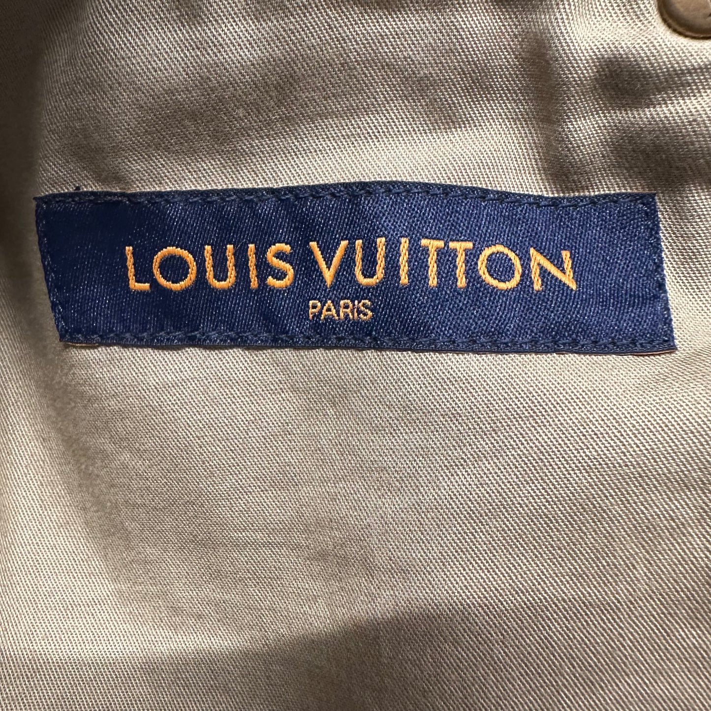 Louis Vuitton Dark Blue Monogram Cargo Denim Pants Sz 32