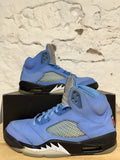 Air Jordan 5 UNC University Blue Sz 9.5