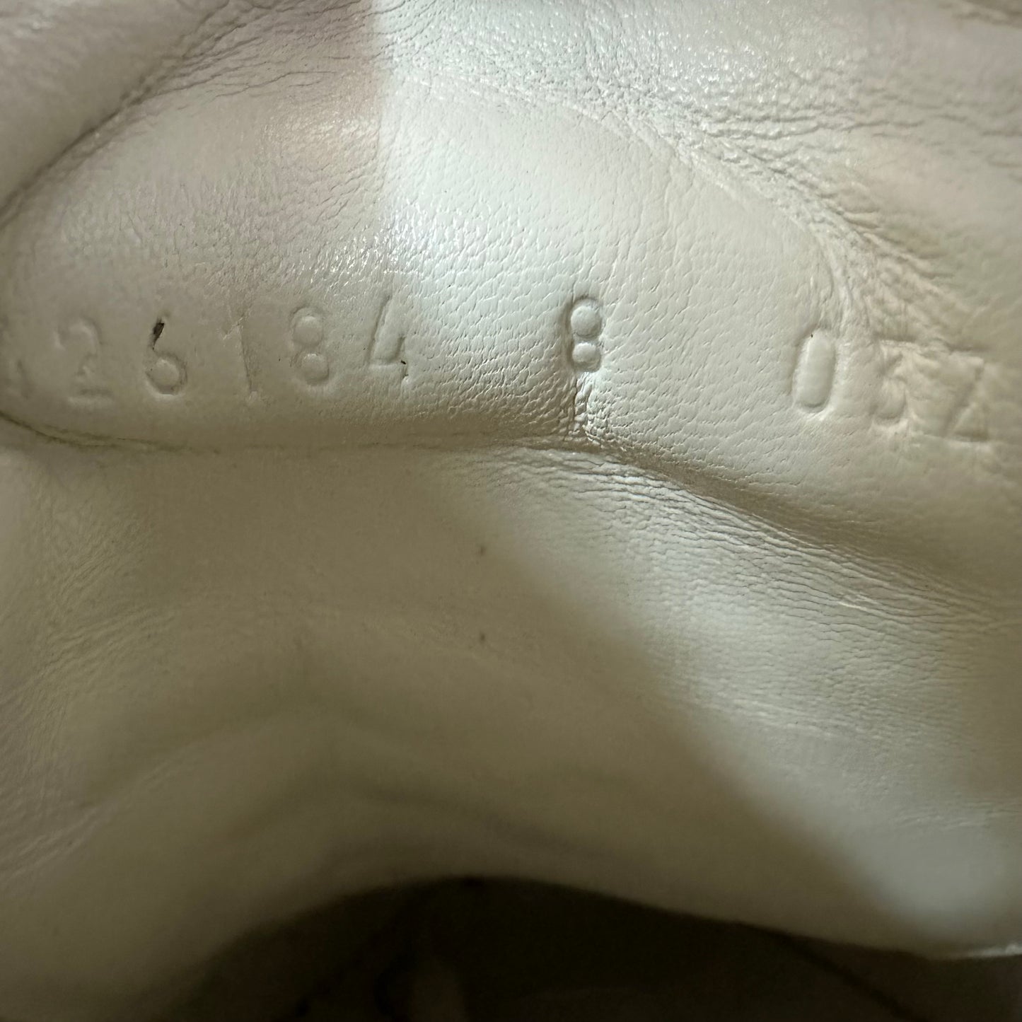 Gucci INterlocking GG Black White Sneaker Sz 8