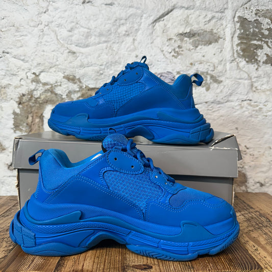 Balenciaga Triple S Triple Blue Sneaker Sz 10 (43)