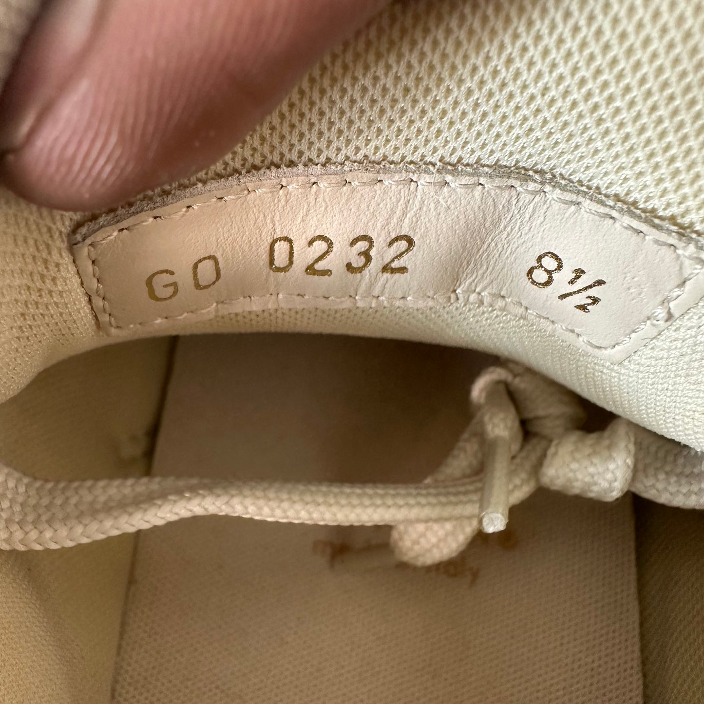 Louis Vuitton Beige Runaway Sneaker Sz 10 (8.5LV)