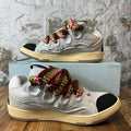 Lanvin Curb Multicolor Lace Grey Sneaker Sz 11 (44) DS