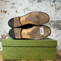 Gucci Interlocking GG Blue Loafer Sz 11.5
