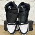 Air Jordan 1 High Black White Sz 4.5Y DS