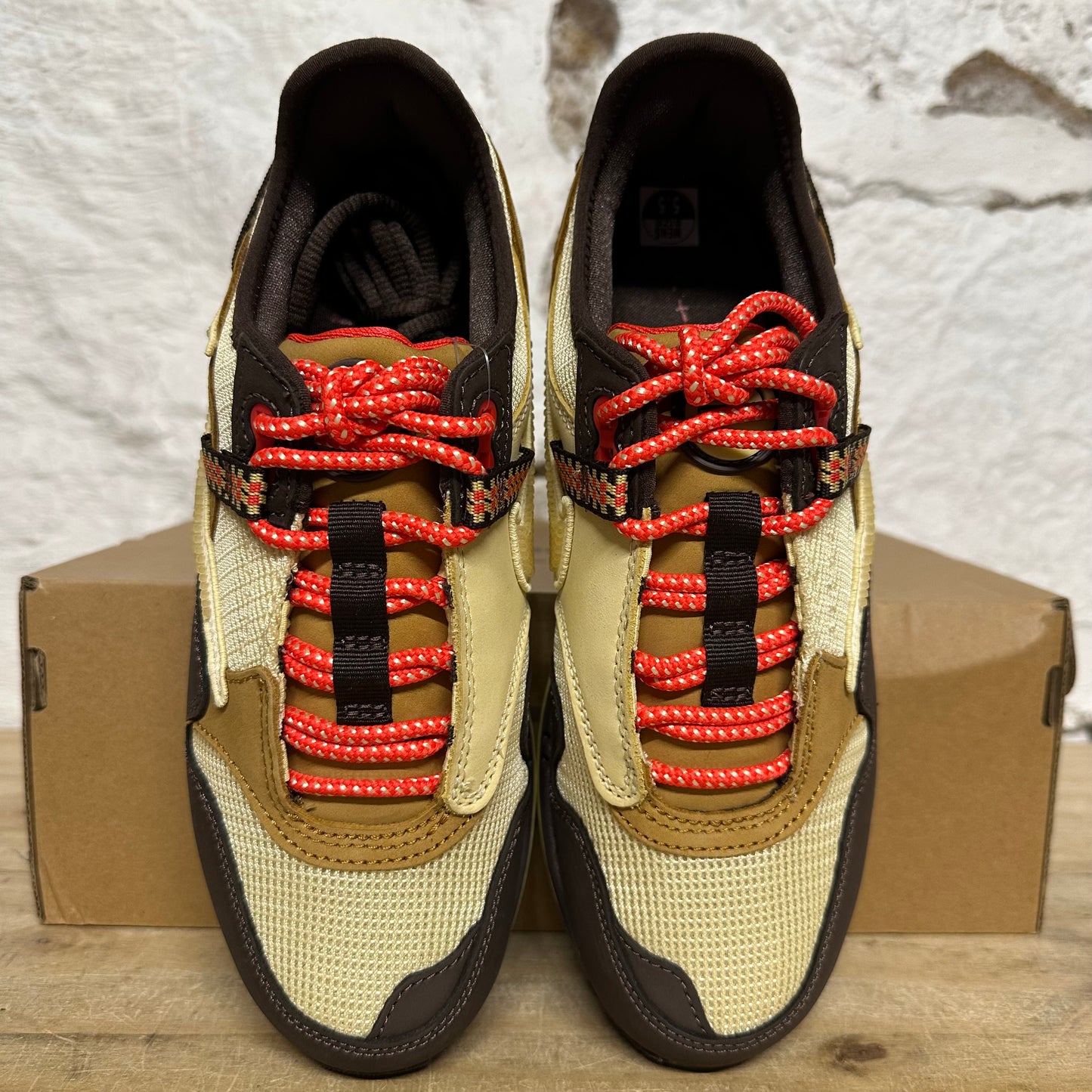 Nike Air Max 1 Cactus Jack Baroque Brown Sz 5.5 DS