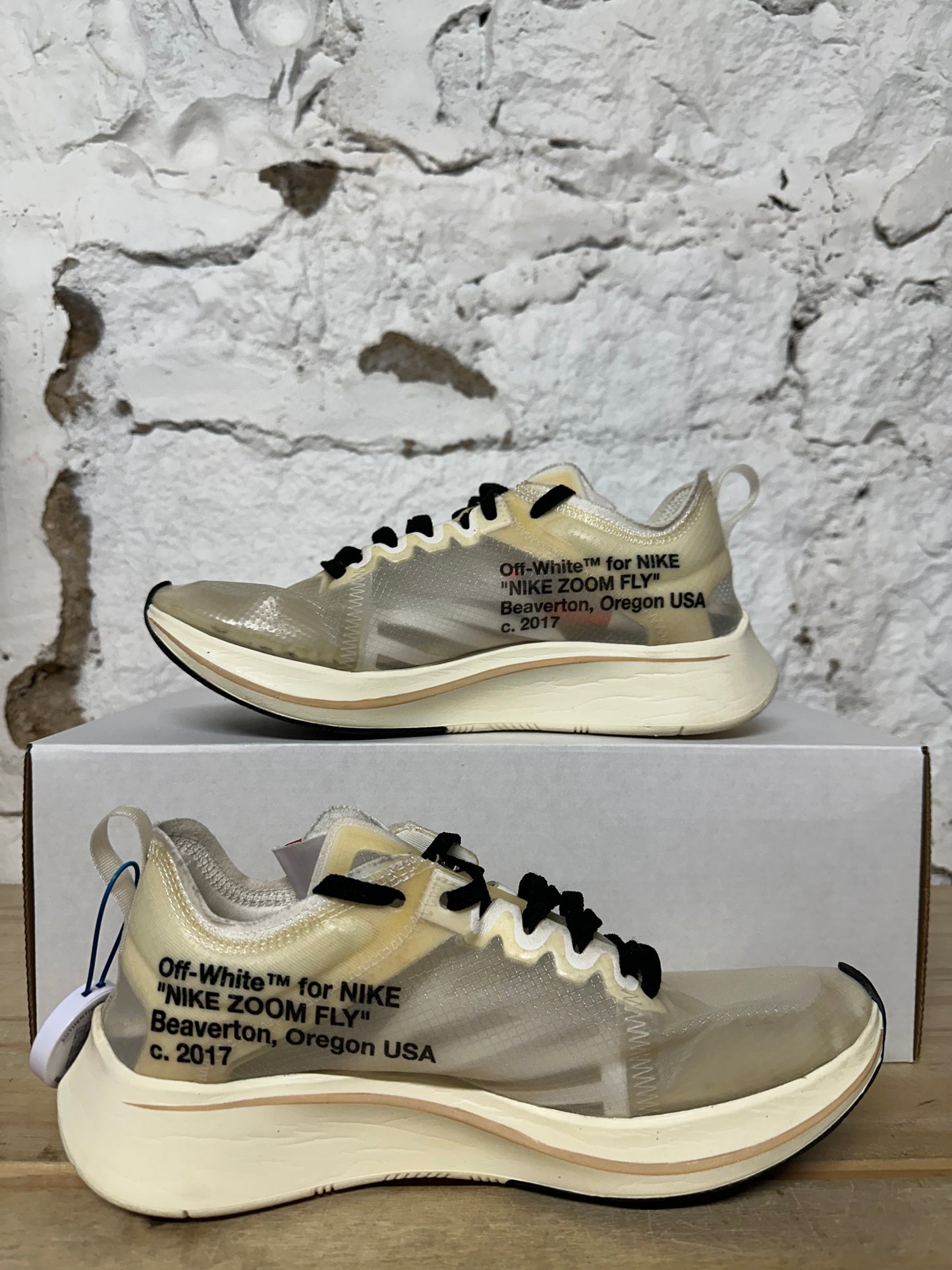 Nike Zoom Fly Off-White The Ten Sz 6.5