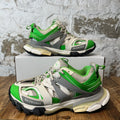 Balenciaga Track Runner Green White Grey Sneaker Sz 8 (41)