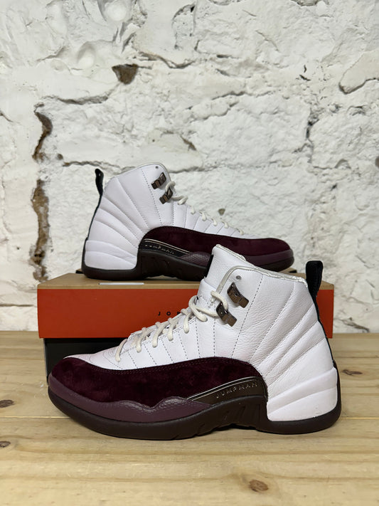 Air Jordan 12 AMM Sz White Sz 7 (8.5W)
