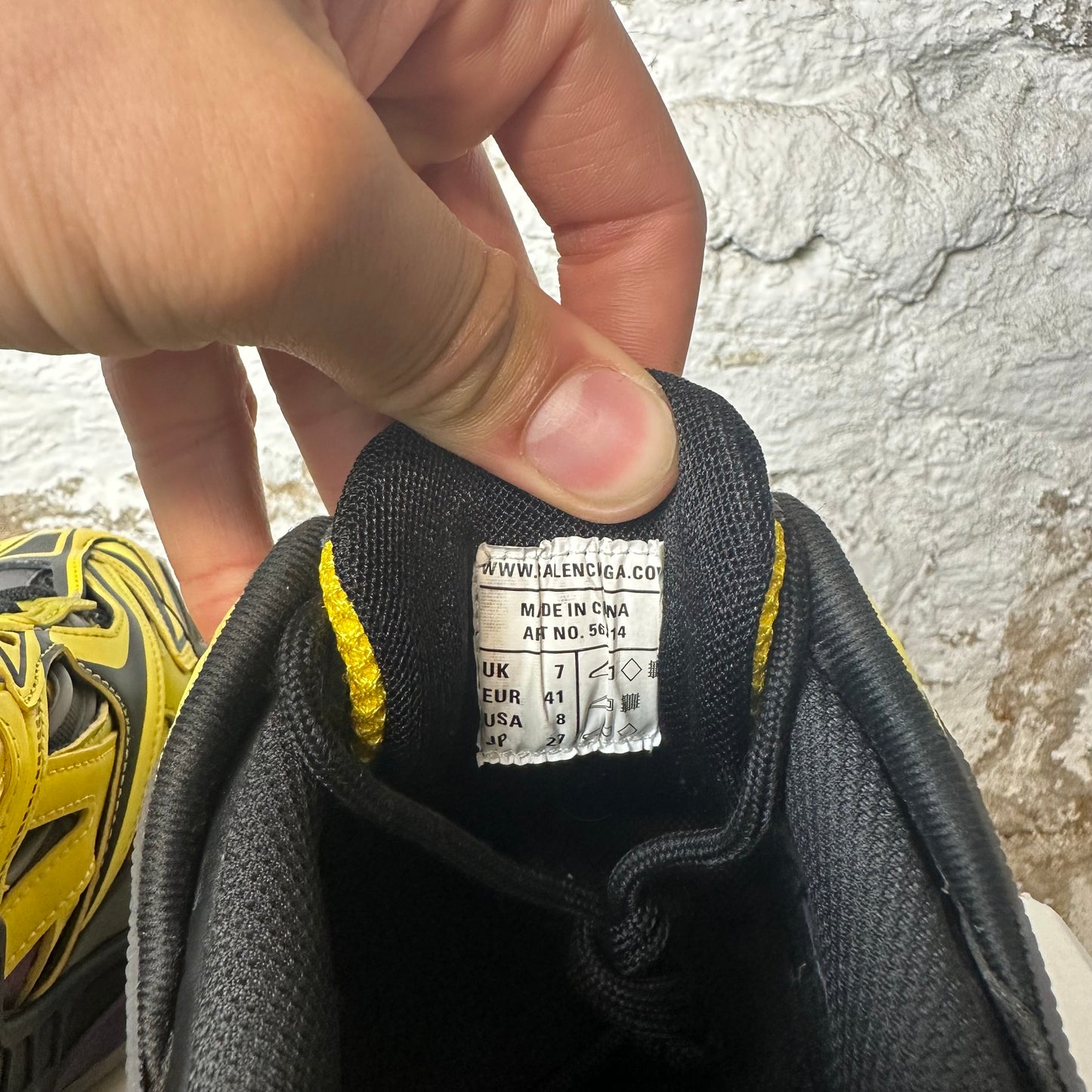 Balenciaga Track 2 Yellow Purple Black Sz 8 (41) No Box