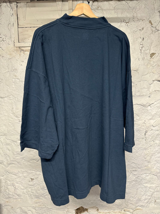 Yeezy Gap 3/4 Sleeve Navy T-Shirt Sz M DS