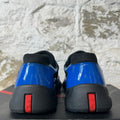 Prada Americas Cup Dark Blue Patent Black Sneaker Sz 11