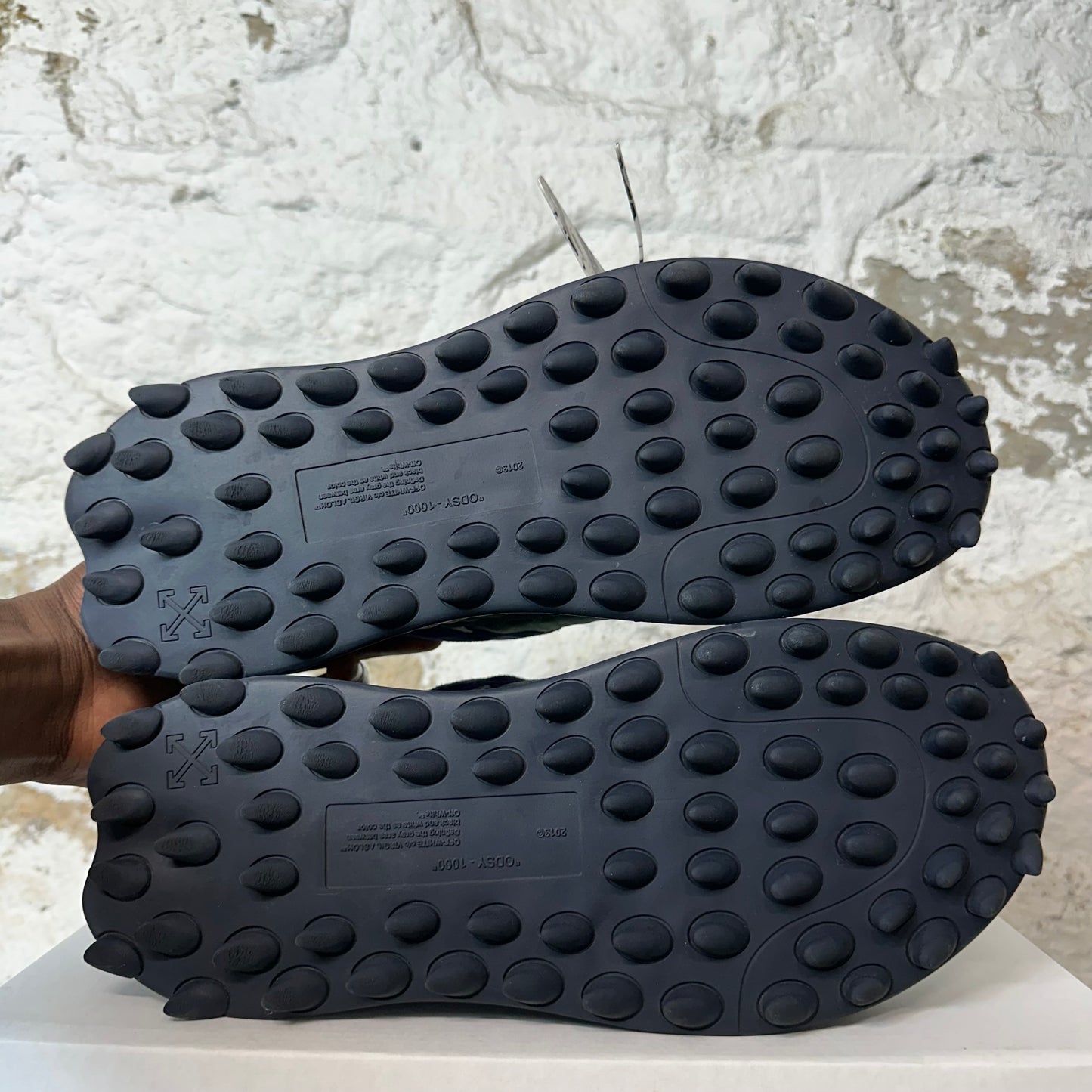 Off White ODSY 1000 Green Black Sneaker Sz 9 (42)