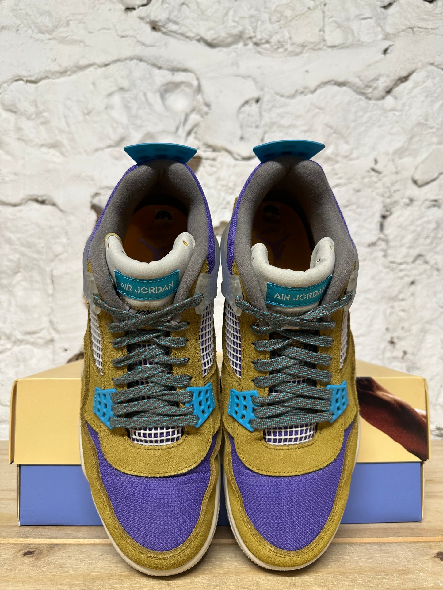 Air Jordan 4 Union Desert Moss Sz 11.5