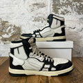 Amiri High White Skeleton Black White Sneaker Sz 10 (43) No Box