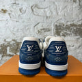 Louis Vuitton Denim Monogram Trainer Sneaker Sz 9.5 (8LV)