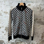 Palm Angels Checkered Track Jacket Sz S