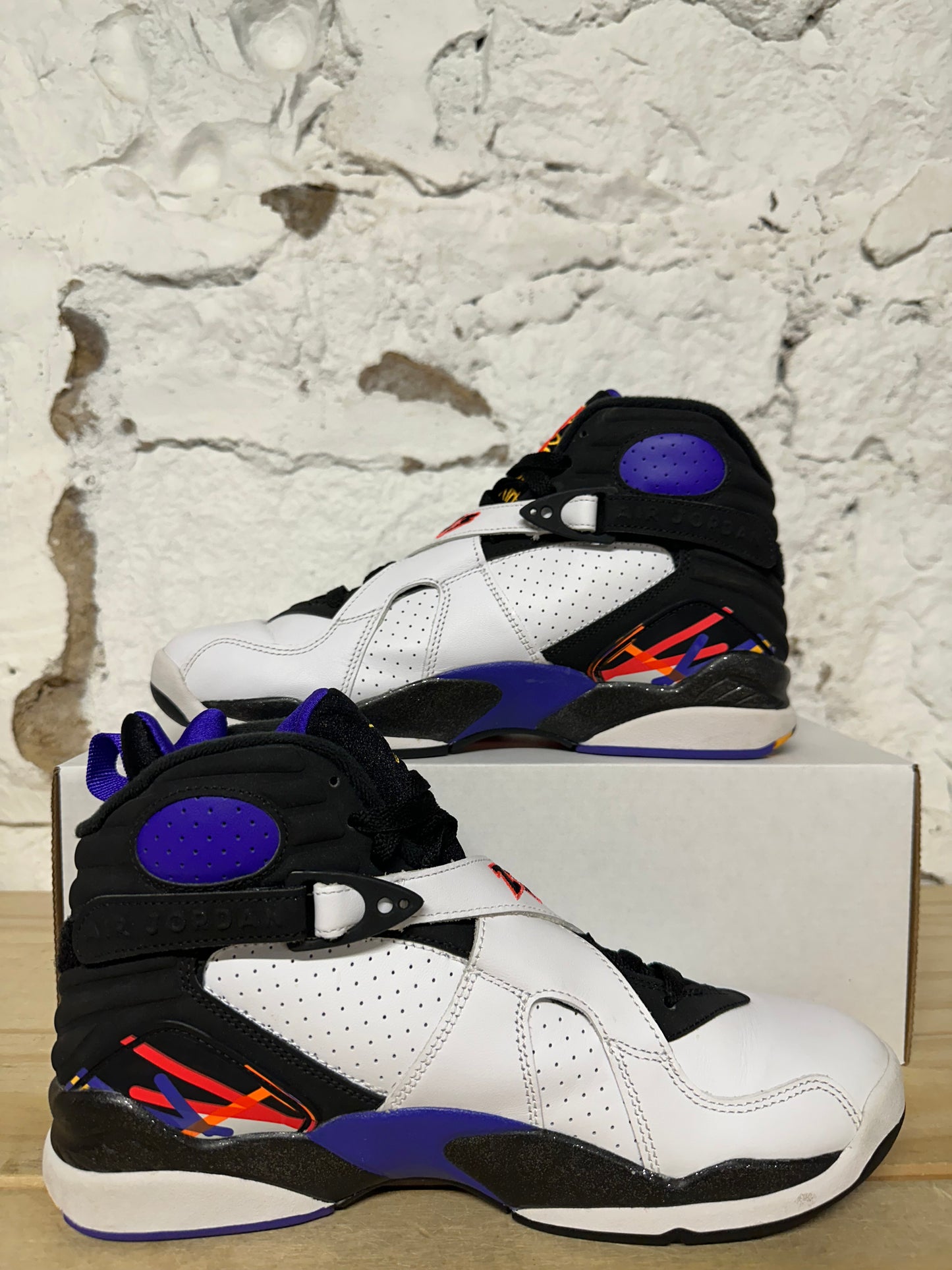 Air Jordan 8 Three Peat Sz 8