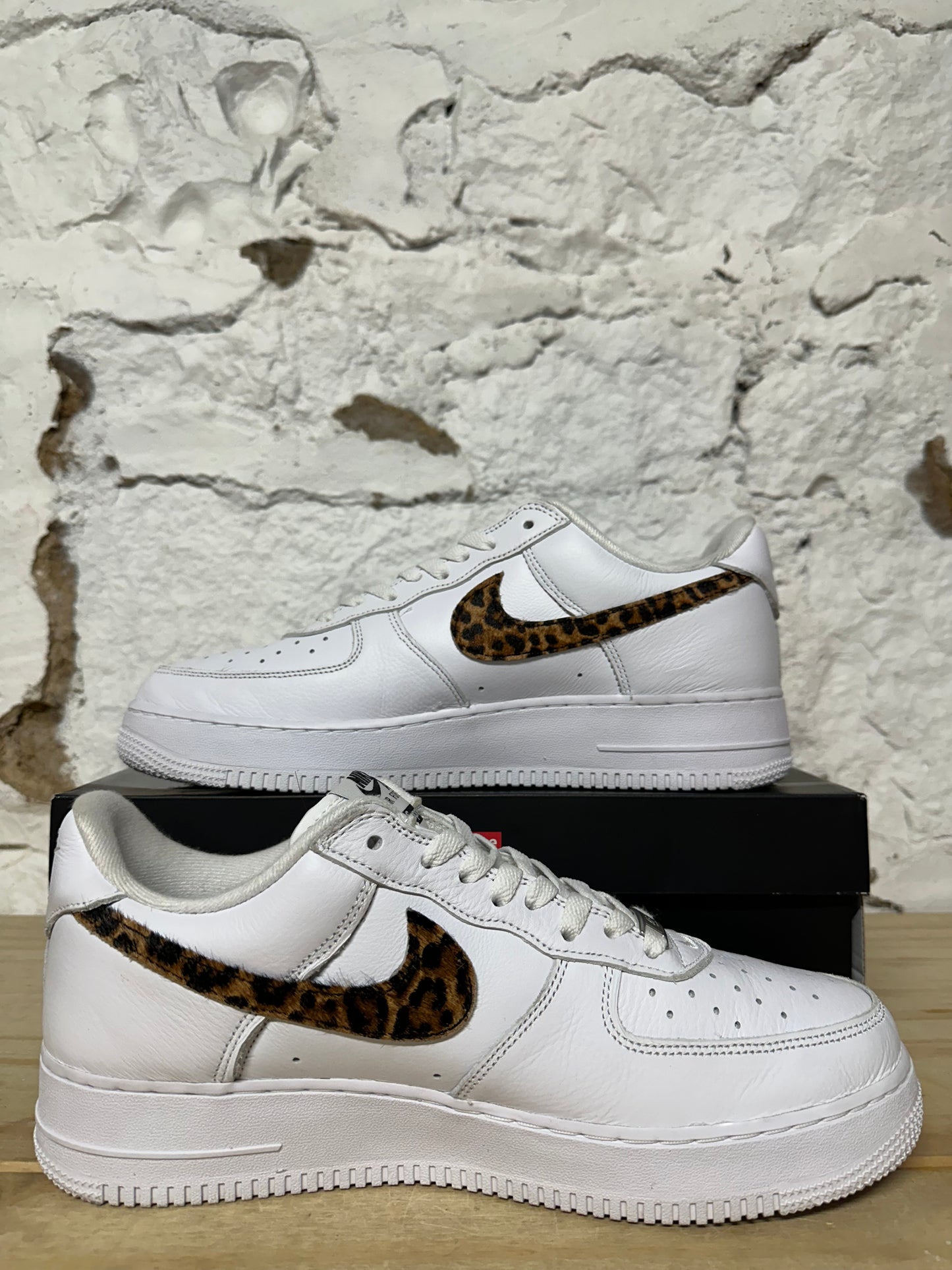 Nike Air Force 1 Supreme Goodenough Cheetah Print Sz 11
