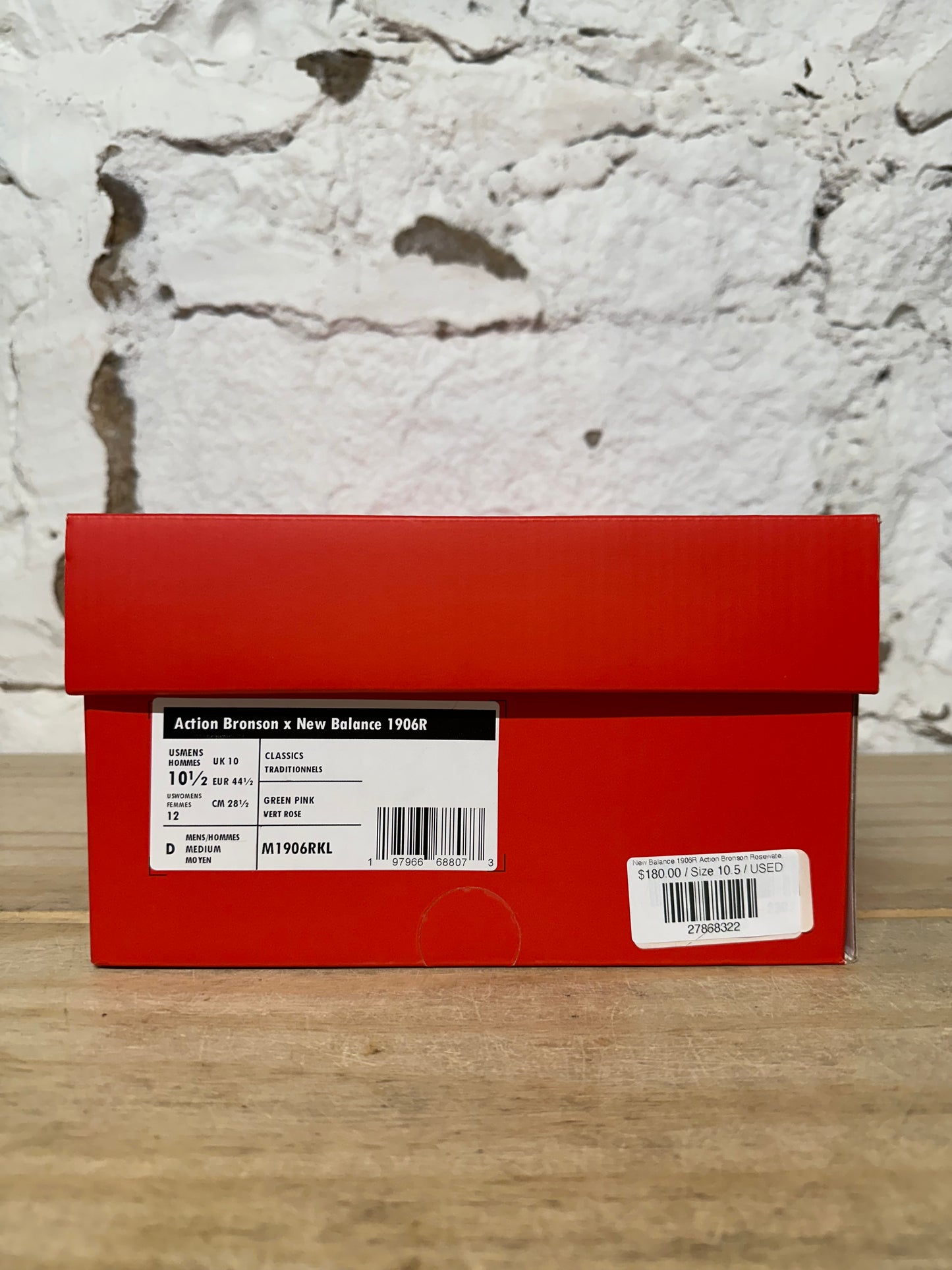 New Balance 1906R Action Bronson Rosewater Sz 10.5