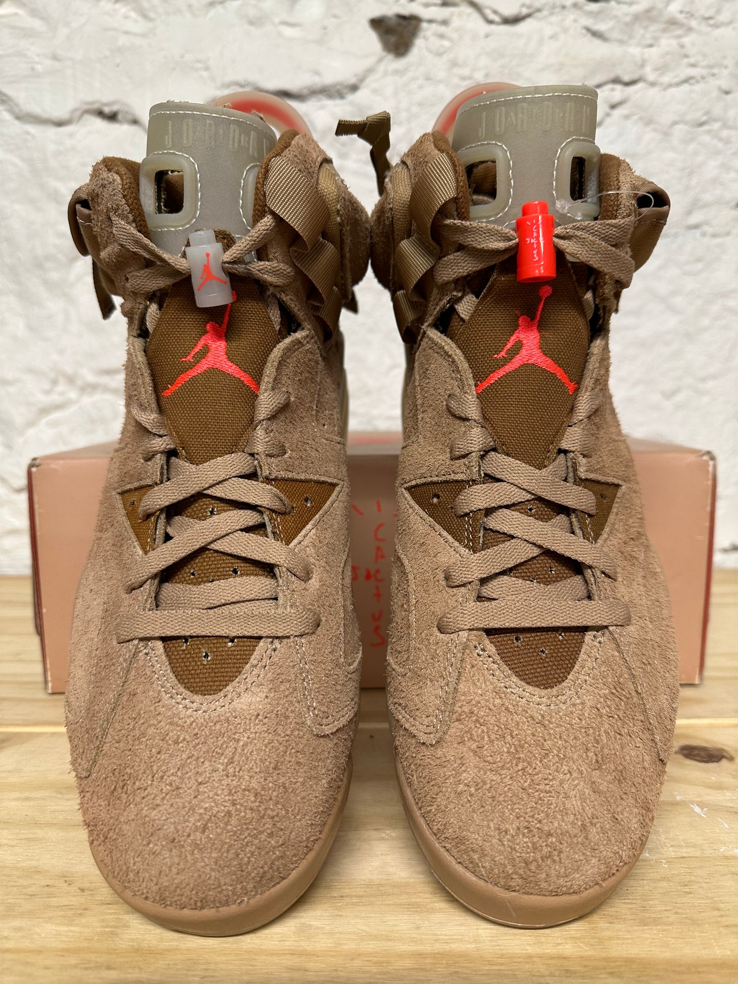 Air Jordan 6 Travis Scott British Khaki Sz 10 DS
