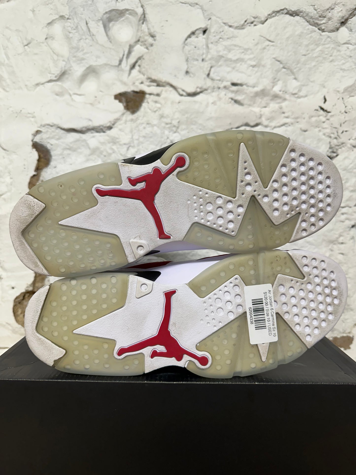 Air Jordan 6 Carmine Sz 10