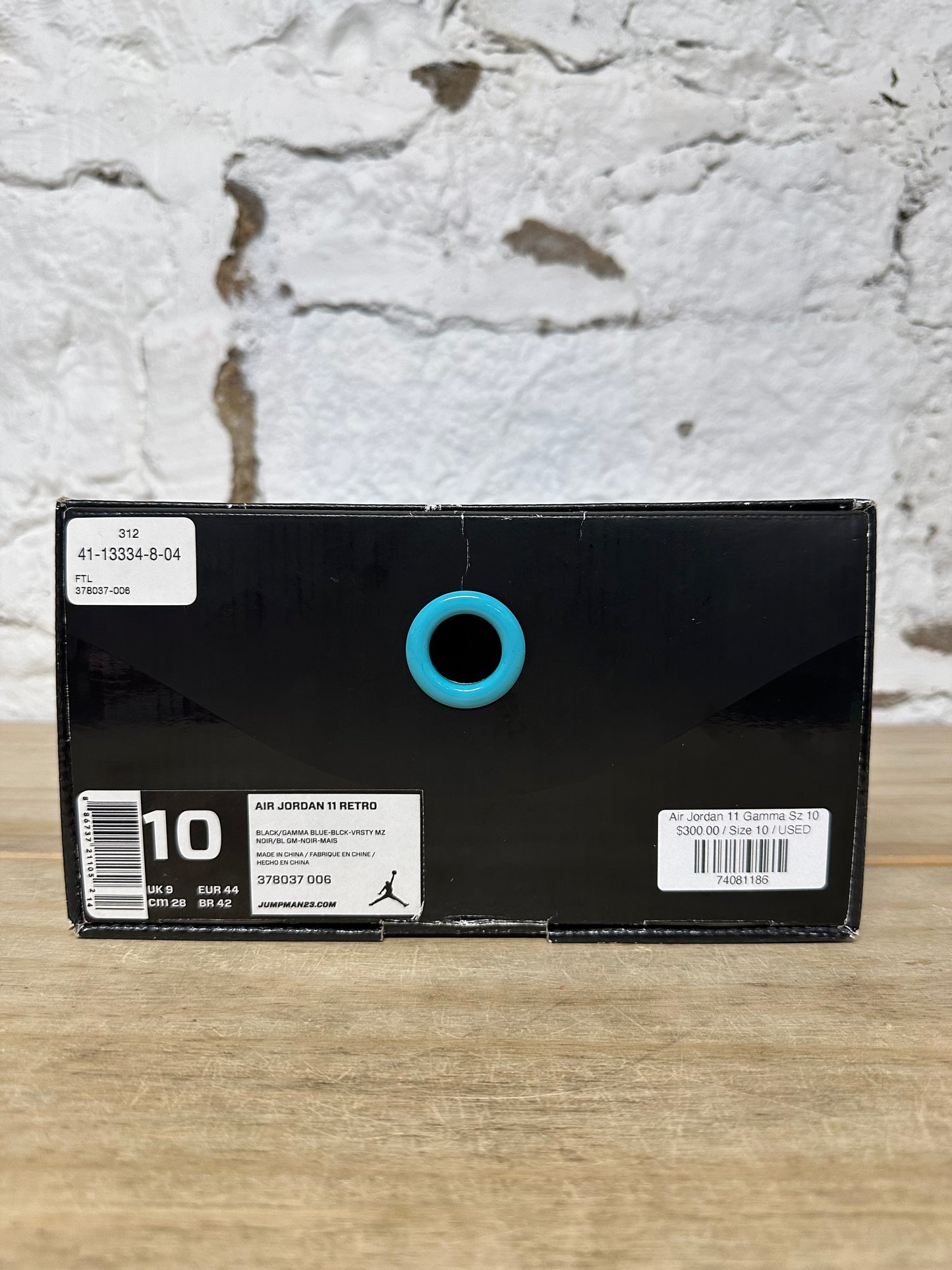 Air Jordan 11 High Gamma Blue Sz 10