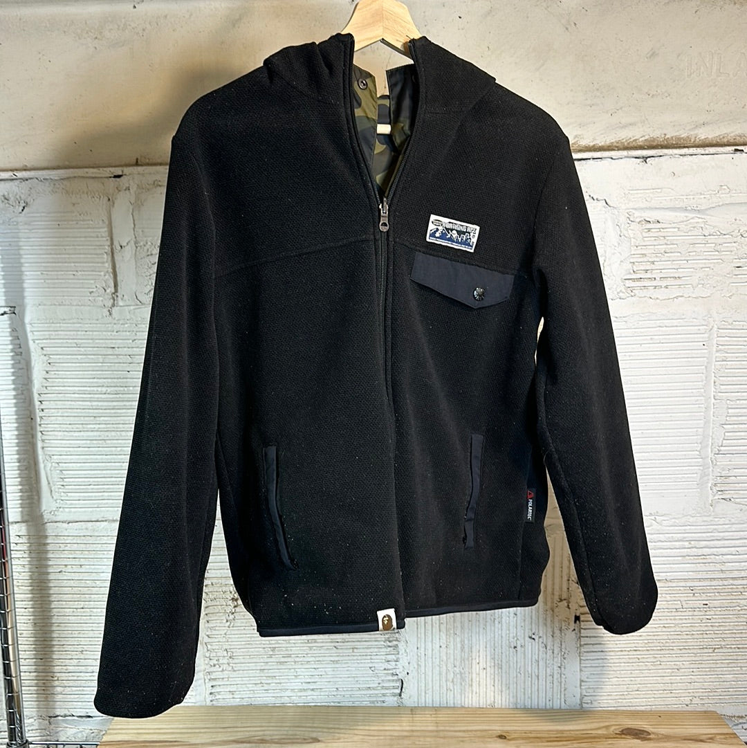 A Bathing Ape x Polartec 1st Camo Reversible Jacket Sz S