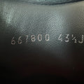 Alexander Mcqueen Black Red Nappa Joey Sneaker Sz 10.5 (43.5)