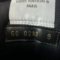 Louis Vuitton Black White Strap Trainer Sneaker Sz 10.5 (9LV)