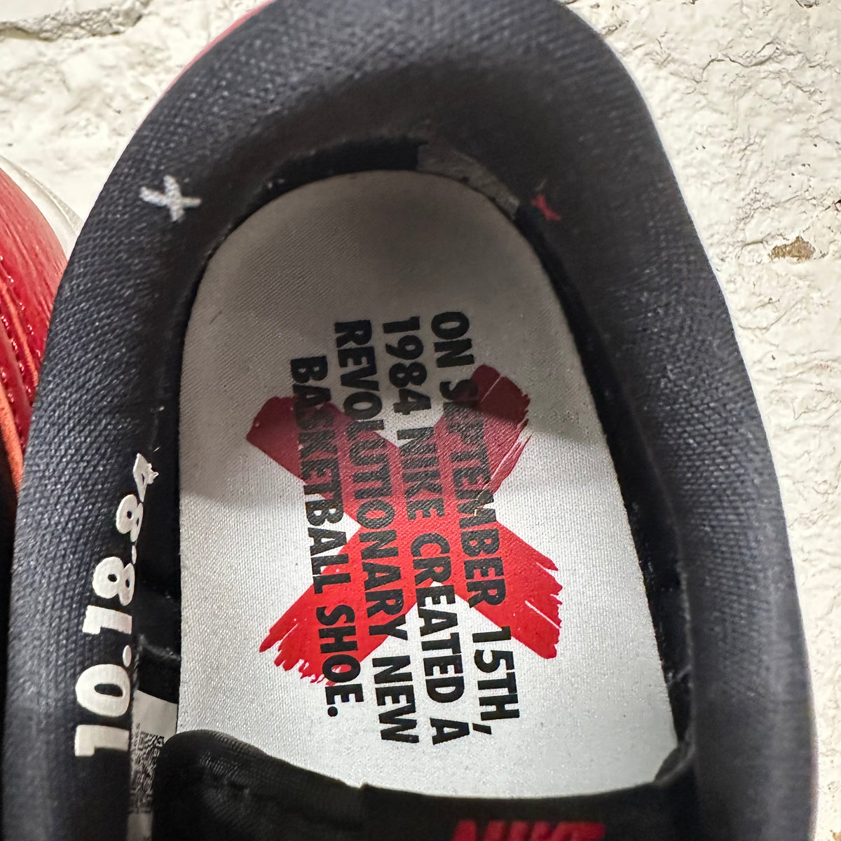 Air Jordan 1 Low OG Banned Sz 9.5