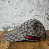 Gucci Navy Monogram Hat