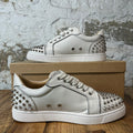 Christian Louboutin Triple White Spike Sneaker Sz 6.5 (39.5)