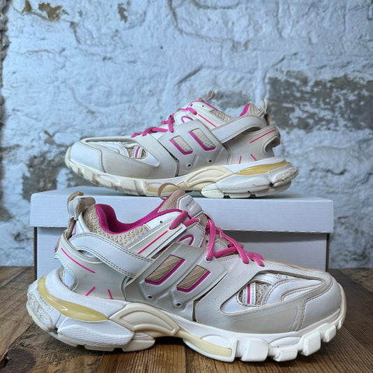 Balenciaga Track Runner Pink Cream Sneaker Sz 8 (41)