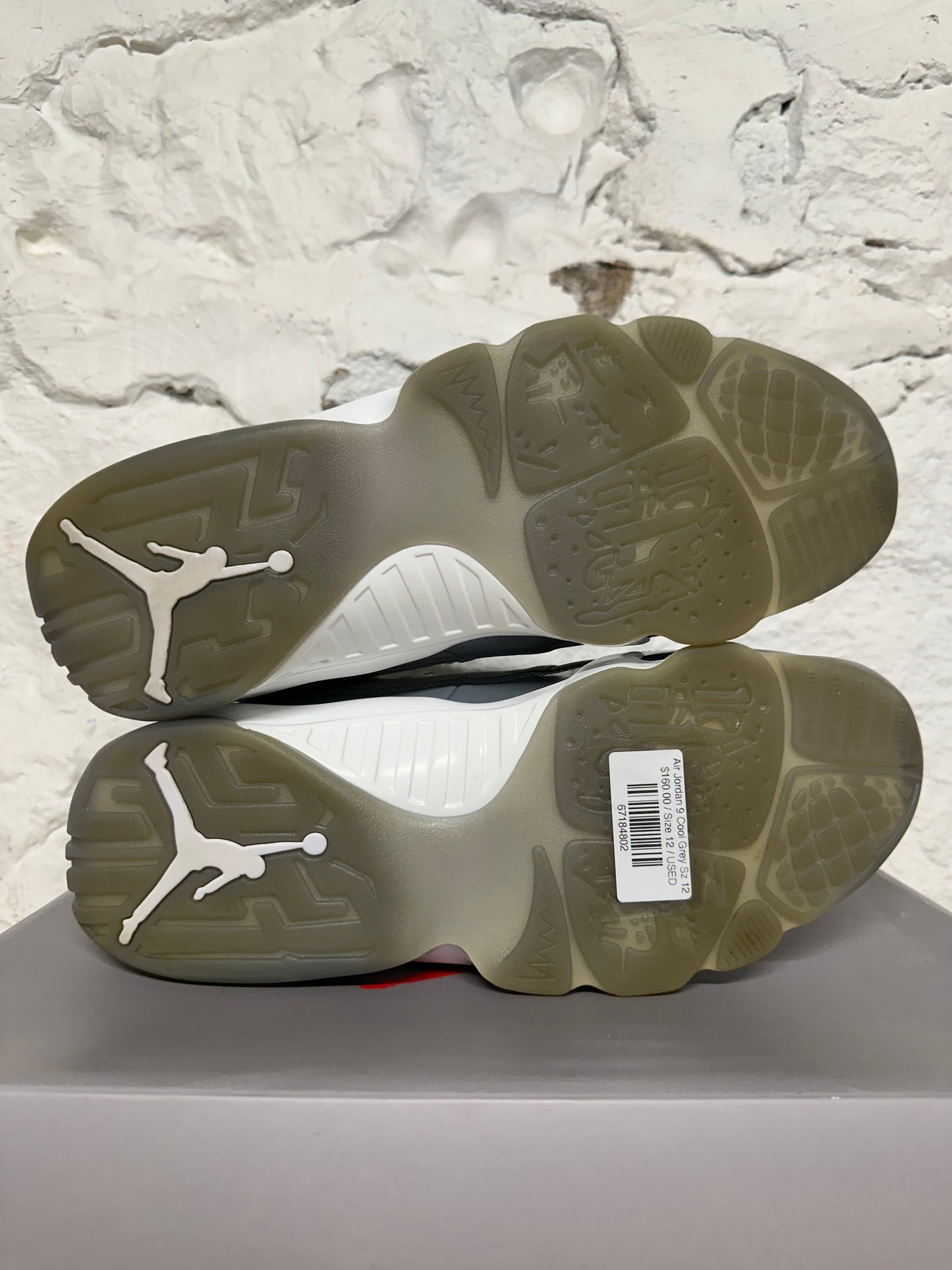 Air Jordan 9 Cool Grey Sz 12