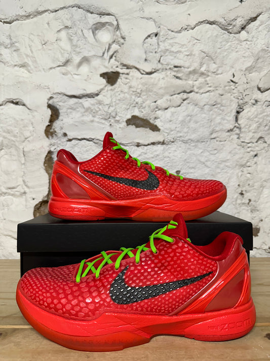 Nike Kobe 6 Protro Reverse Grinch Sz 12