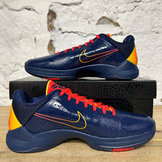 Nike Kobe 5 Protro Caitlin Clark Indiana Fever Sz 10 DS