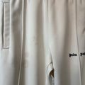 Palm Angels Beige Cream Track Pants Sz M (Stained)