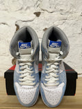 Air Jordan 1 High Hyper Royal Smoke Grey Sz 9.5