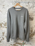 Off White Grey Squiggle Crewneck Sz XL