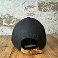 Louis Vuitton Black Monogram Empreinte Leather Hat Sz (60)