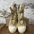 Rick Owens High DRKSHDW Hexa Parchment Milk Sneaker DS