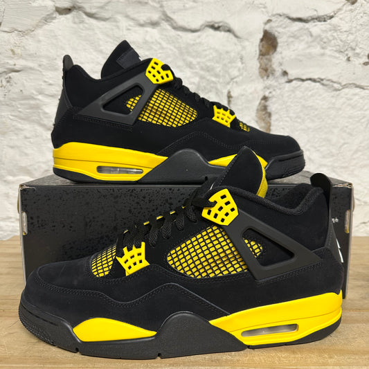 Air Jordan 4 Yellow Thunder Sz 12 DS