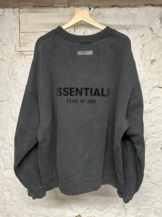 FOG Essentials Black Crewneck Sz 2XL