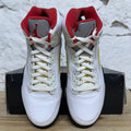 Air Jordan 5 Fire Red Silver Tongue Sz 8.5