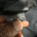 Amiri Paint Drip Spell Black Denim Jeans Sz 29